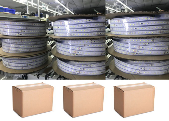 Metros ligeros de neón/carrete 4 del silicón LED de DC12V SMD2835 5050 RGB 5
