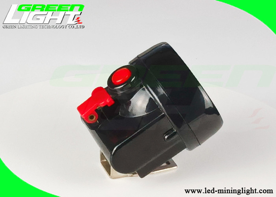Negro recargable Shell For Outdoor Mining del faro 2800mAh 4000lux de Mini Size 143g LED