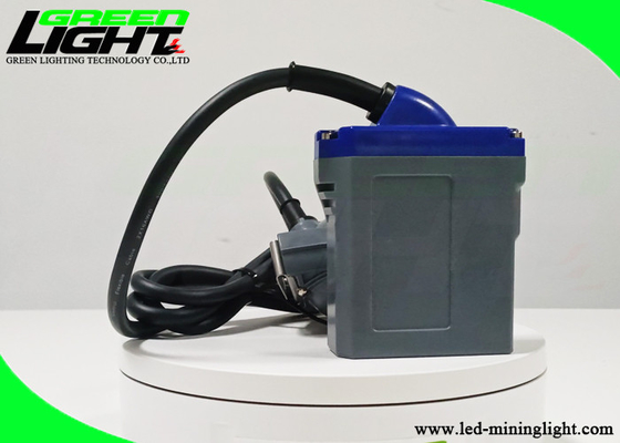 15000lux alta carga rápida recargable de las baterías 2A de la lámpara de casquillo de los mineros del brillo LED 6600mAh