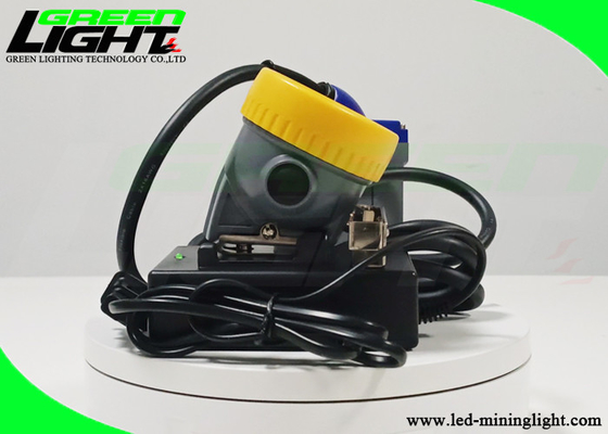 15000lux alta carga rápida recargable de las baterías 2A de la lámpara de casquillo de los mineros del brillo LED 6600mAh