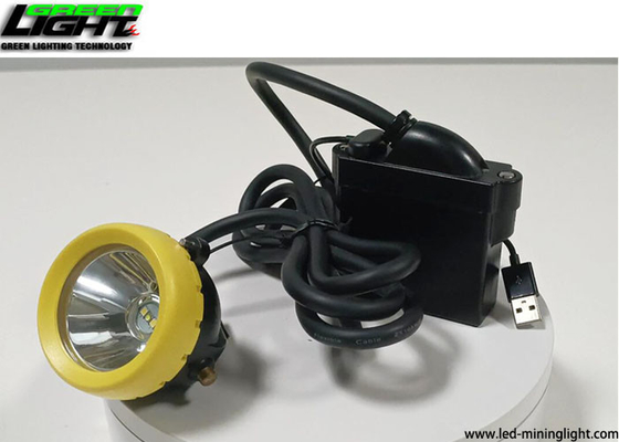 Seguridad LED que mina el CE recargable del faro 15000lux 6.8Ah del casco ligero LED aprobado