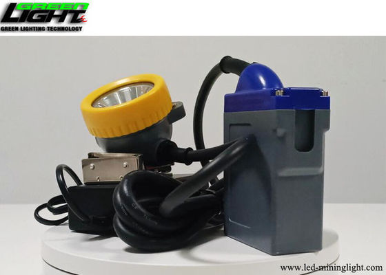 Laser que graba a LOGO Miners Cap Lamp 15000lux IP68 ignífugo con el cable
