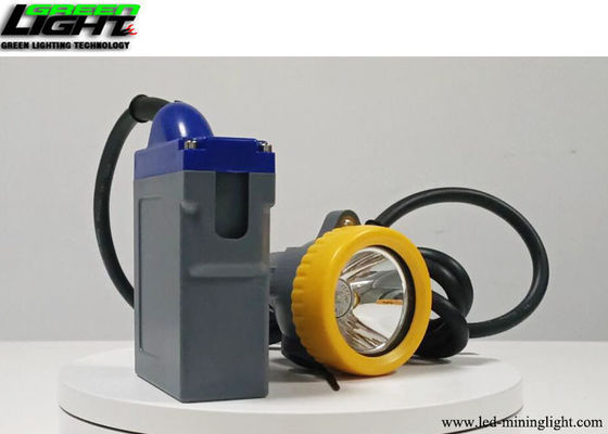 Laser que graba a LOGO Miners Cap Lamp 15000lux IP68 ignífugo con el cable