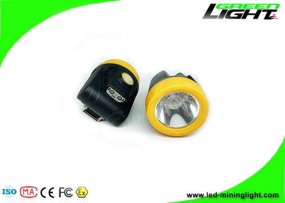 Carga por USB carbonífera sin cuerda de las luces IP68 3800mAh de Mini Size 10000lux con el Cree LED para la mina subterránea y al aire libre