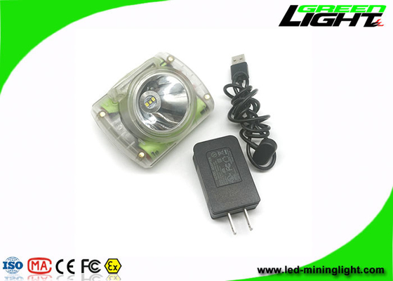 13000 faro a prueba de explosiones de casquillo del lux LED de la lámpara 6,8 ah de la pantalla recargable sin cuerda de Li Ion Battery With OLED Digitaces