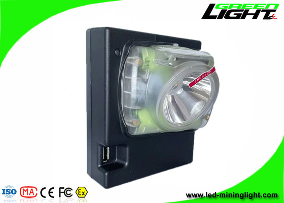 13000 faro a prueba de explosiones de casquillo del lux LED de la lámpara 6,8 ah de la pantalla recargable sin cuerda de Li Ion Battery With OLED Digitaces