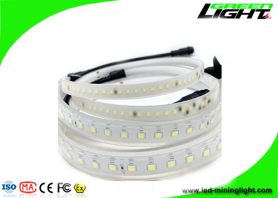 1630 luces de tira flexibles al aire libre SMD 2835 140Leds del silicón LED de Lumen/M para el túnel minero