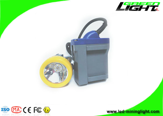 15000 lux 216lum LED minero faro recargable IP68 impermeable 16 horas de larga duración