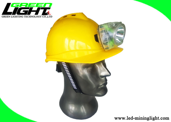 Faro de minero de carbón recargable por USB 232lum haz alto ligero ABS Shell