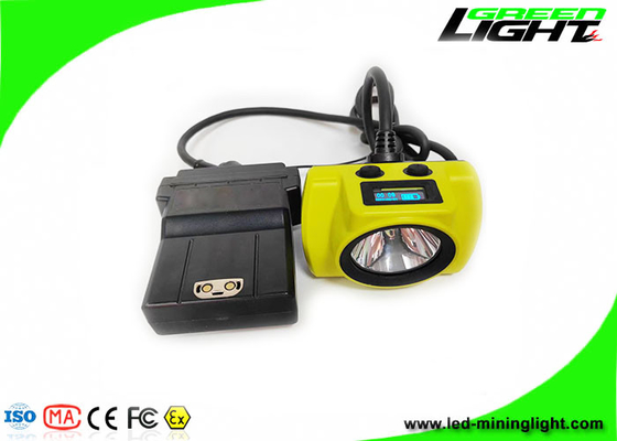 13600 MAh LED Miner Cap Lámpara IP68 Impermeable 25000 Lux Carbón Mineros Faro