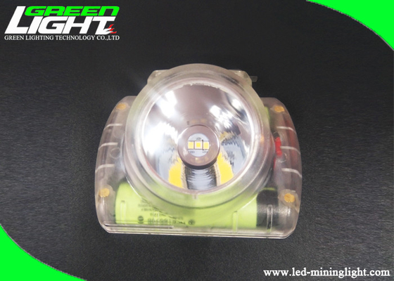 Faro de minero de carbón recargable por USB 232lum haz alto ligero ABS Shell