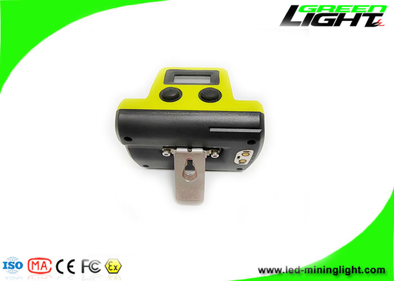 18000Lux pantalla OLED LED minero faro magnético USB recargable ABS/PC cuerpo de lámpara