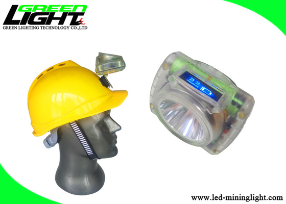 Linterna LED inalámbrica para minería Pantalla OLED digital 5V 2A Lámpara de tapa para minería del carbón