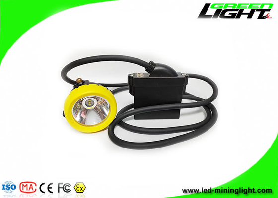 6.6Ah/7.8Ah 16 horas LED Lámpara de casquillo para mineros Recargable 10000 Lux a prueba de explosiones