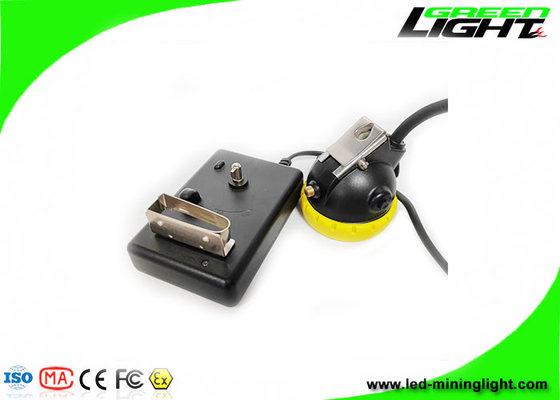 6.6Ah/7.8Ah 16 horas LED Lámpara de casquillo para mineros Recargable 10000 Lux a prueba de explosiones