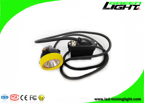 6.6Ah/7.8Ah 16 horas LED Lámpara de casquillo para mineros Recargable 10000 Lux a prueba de explosiones