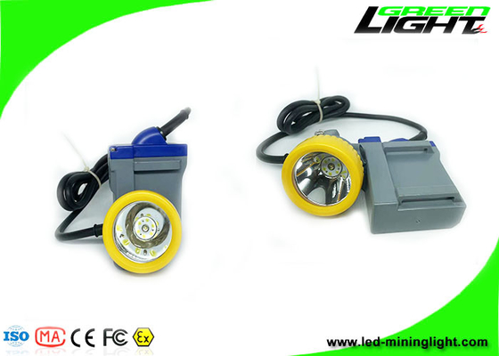 LED Cree Miners Casco Luz 15000Lux 6.6Ah Recargable 216lum Miner Cap Lámpara para subterráneo