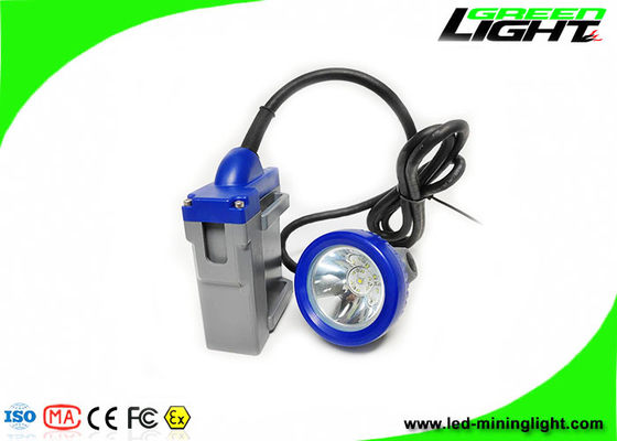 Lámparas de casquillo de minería subterránea a prueba de explosivos de faro de minero LED recargable de 6600 mAh