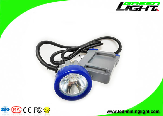 Lámparas de casquillo de minería subterránea a prueba de explosivos de faro de minero LED recargable de 6600 mAh