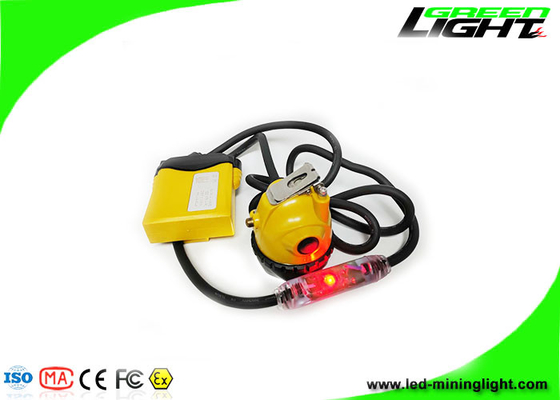 IP68 impermeable LED mineros lámpara de casquillo 25000Lux 348lum faros de minería subterránea