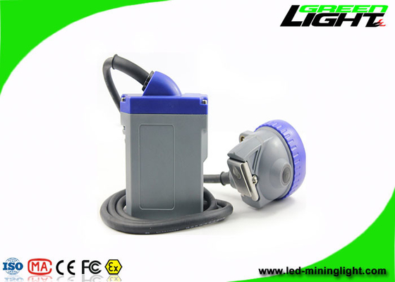 ABS 6.6Ah LED mineros lámpara de casquillo 216lum 10000lux impermeable mineros faro