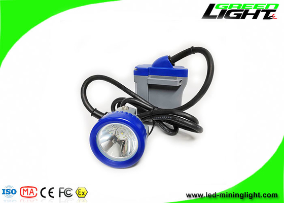 ABS 6.6Ah LED mineros lámpara de casquillo 216lum 10000lux impermeable mineros faro