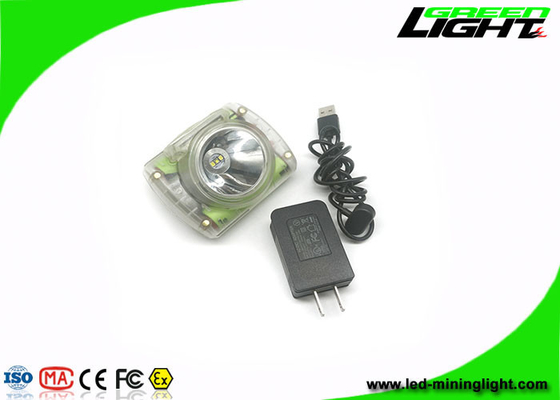 6800mA exhibición minera recargable del faro 232lum 13000 Lux Smart OLED de la prenda impermeable LED