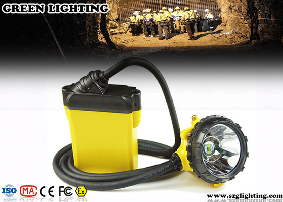 Los mineros impermeables 10.4AH se encienden, 25000 Lux Strong Brightness Miners Lamp 