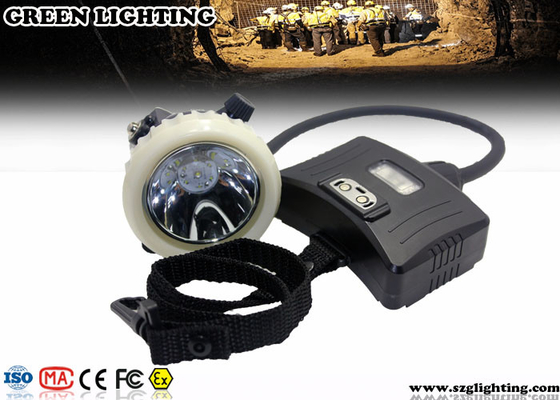 certificación de Atex del piloto de la parte posterior de 3.7V IP67 CREE Mining Cap Lights With