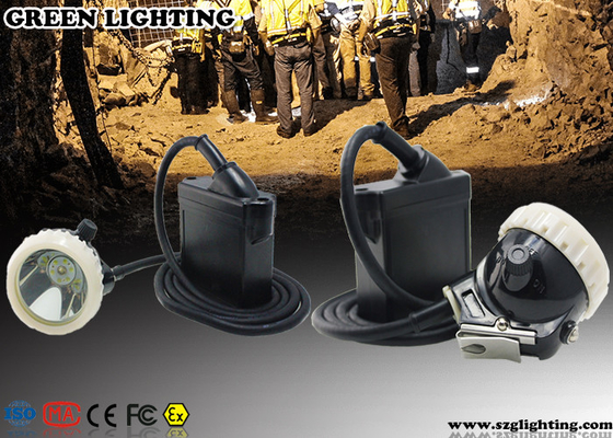 Faro a prueba de explosiones clásico del casco de la PC, lámpara de mineros del estilo del cordón 6600mAH