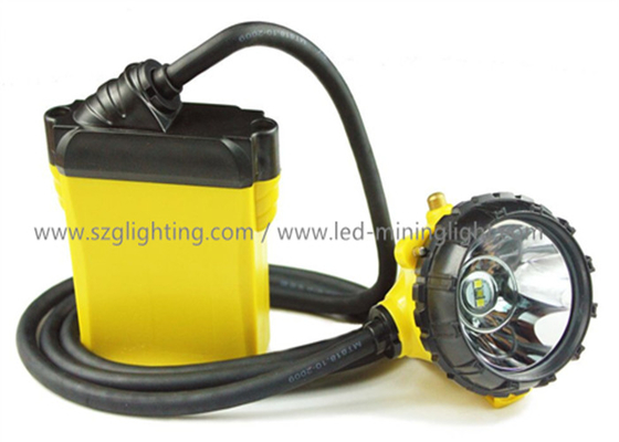 25000lux aprobado IP68 3W Cree Safety Mining Cap Lights con la iluminación de 3 niveles