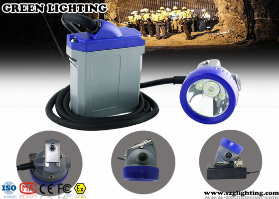 Lámpara de mineros eléctrica atada con alambre a prueba de explosiones, 15000 lámpara de explotación minera del lux IP67 LED 