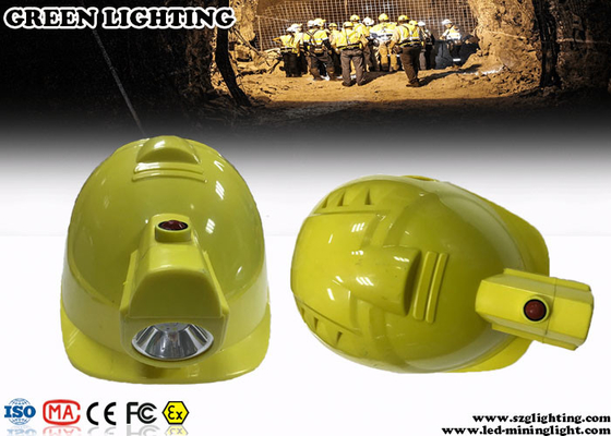 Litio Ion Safety Mining Led Lights, minero de carbón de 1W LED Hard Hat Light 
