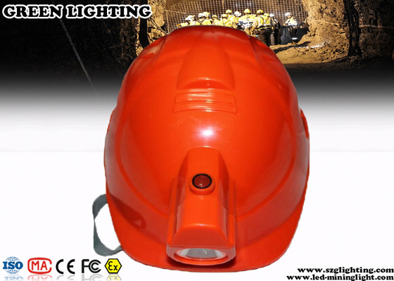 Casco de las luces LED del CREE del ABS con 4000 Lux Rechargeable Headlamp