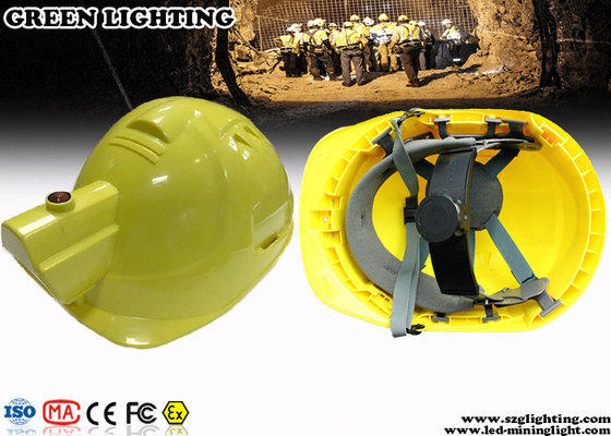 Casco de las luces LED del CREE del ABS con 4000 Lux Rechargeable Headlamp