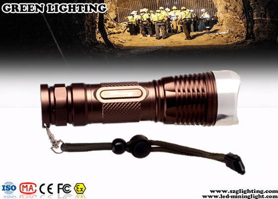 Prenda impermeable de la antorcha de la linterna de LED de Mini CREE vivienda de la aleación de aluminio de 1100 lúmenes