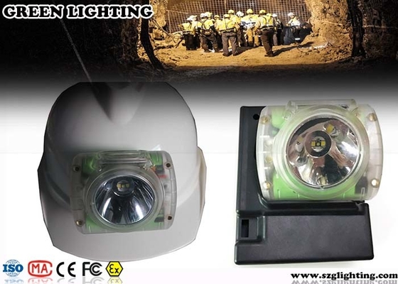 LED anti - linterna minera explosiva, lámpara de mineros de la exhibición LED de 6.2AH OLED 