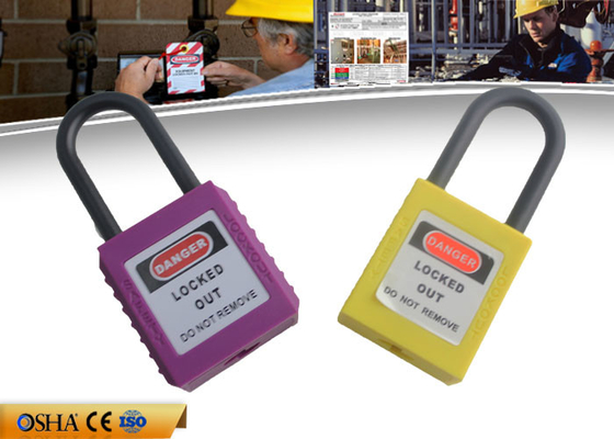 La certificación del CE ZC-G11 aprobó el candado corto de la seguridad del ABS del grillo para la industria