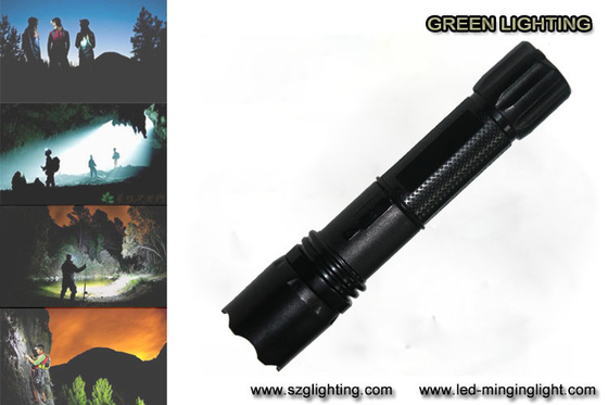 Aleación de aluminio portátil de la antorcha de la linterna de LED GL-C6 20 metros que encienden la gama
