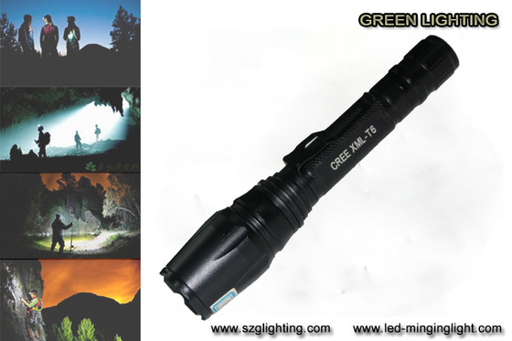 linterna llevada recargable 10W para cazar/el caminar/el acampar/pesca