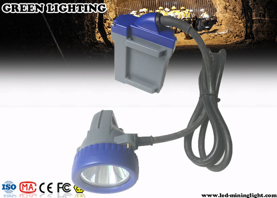 lámpara de casquillo minera recargable de la seguridad atada de 1.2Watt 230Lumens con 15000 Lux Strong Brightness