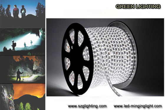 Grado impermeable flexible colorido de la luz de tira de la seguridad LED de SMD5050 7.2W/de M 0.6A IP67