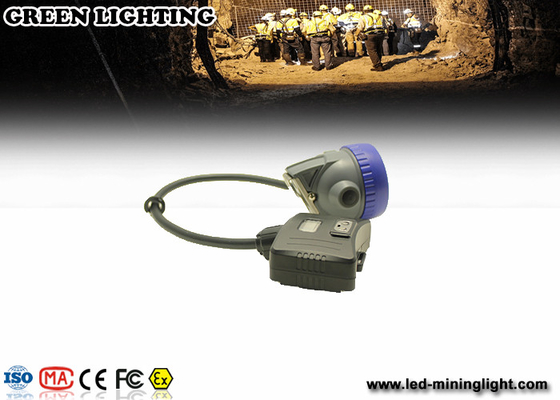 Explotación minera semi atada PP ligeros Meterial de IP67 5.6ah LED brillo fuerte de 8000 lux