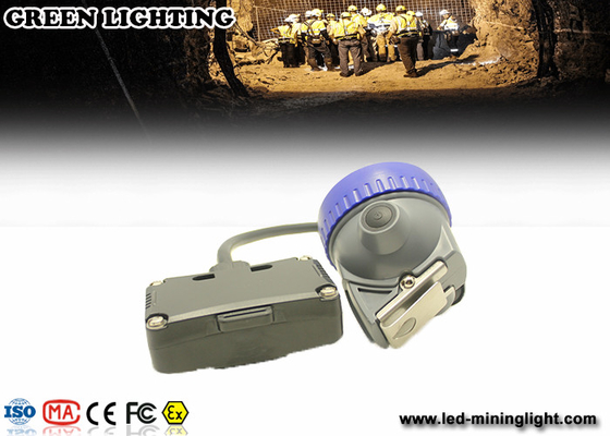 Explotación minera semi atada PP ligeros Meterial de IP67 5.6ah LED brillo fuerte de 8000 lux