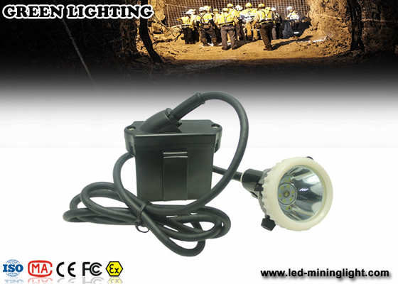 Lámpara de casquillo llevada seguridad impermeable 4000 lux/6.6ah con Li - Ion Battery, tiempo de trabajo largo