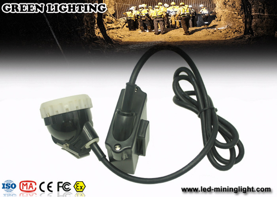 Búsqueda al aire libre minera del faro del casco/batería recargable brillante estupenda de Cap Lamp Lithium del minero del LED