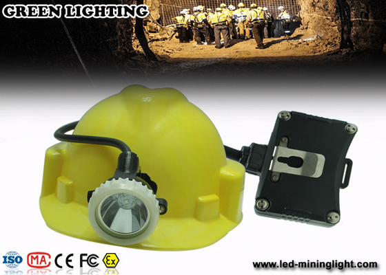 Poder más elevado 10000 peso ligero de las luces de Lux Superbirght Led Miners Lights/del casco de la explotación minera