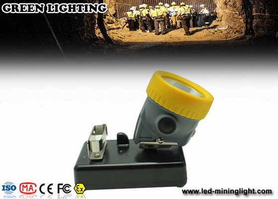 Faro impermeable recargable de los mineros de carbón IP68, lámpara de casquillo minera de 10000 Lux CREE LED