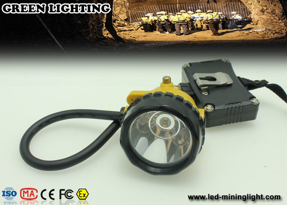 Faro minero de 28000 Lux Explosion Proof LED, IP68 minero impermeable Cap Lamp