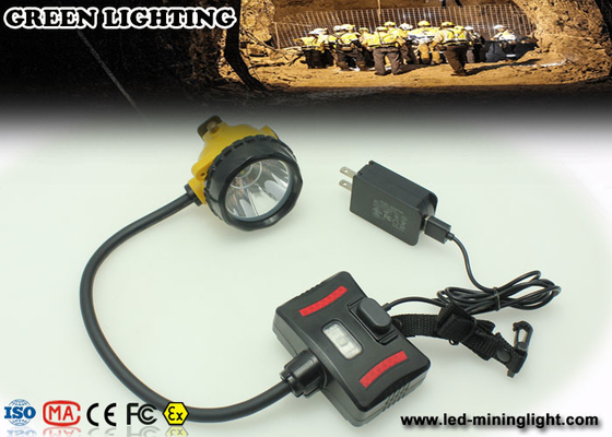 Faro minero de 28000 Lux Explosion Proof LED, IP68 minero impermeable Cap Lamp